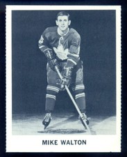 1965-66 Coke Coca-Cola NHL Players Mike Walton NM Toronto Maple Leafs Card