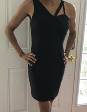 Leon Max Limited Edition Little Black Dress Sz 6