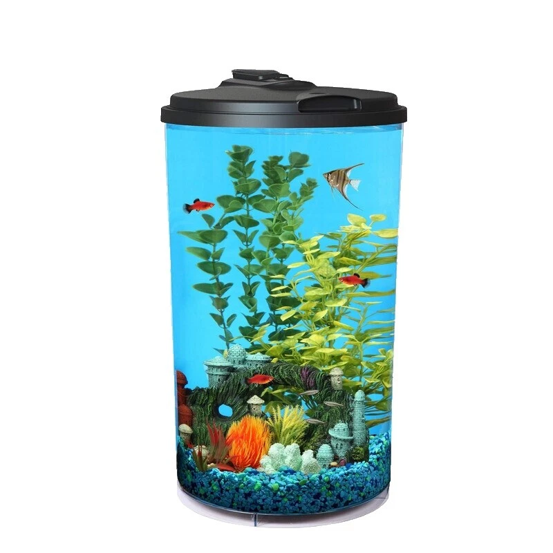 CILINDRO de soporte de plástico Acuarios & Tanques