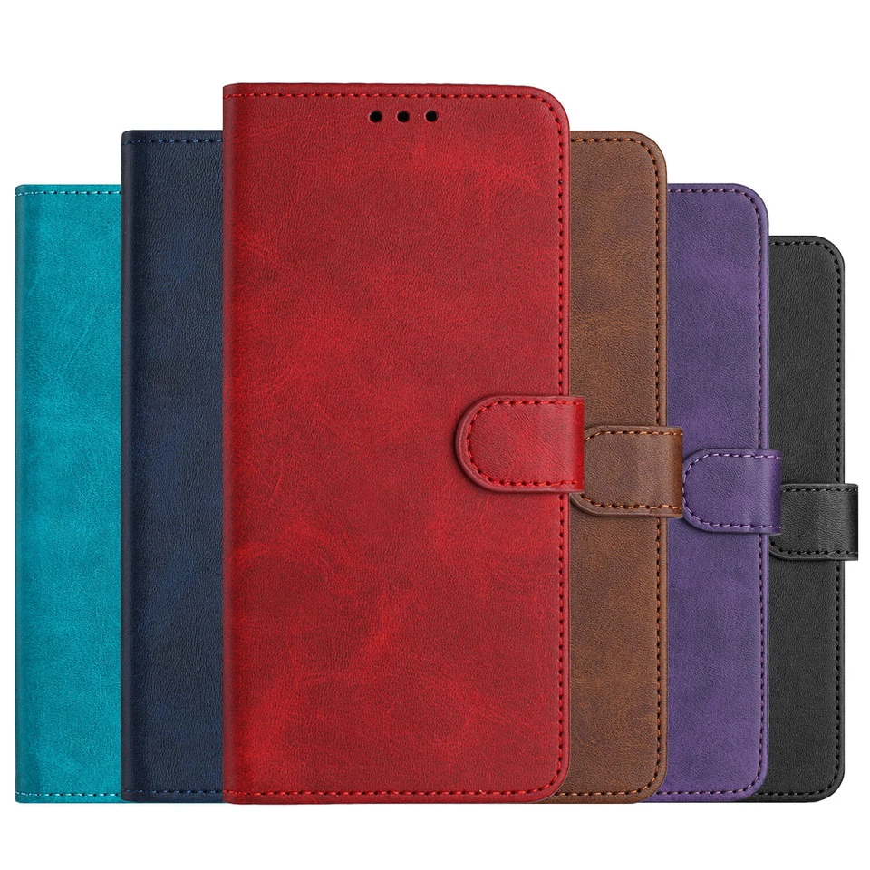 For Samsung Galaxy Note 20 Ultra/Note 10+ Flip PU Leather Kickstand Phone Case - Image 3 of 4