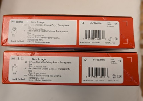Hollister Ostomy Supplies - 18193 Pouches, 14603 Skin Barriers, 79300 Paste