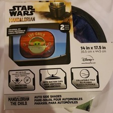 Star Wars The Mandalorian The Child Grogu Window Sunshade 2-Piece Mult