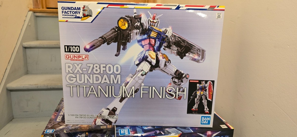 GUNDAM FACTORY YOKOHAMA 1/100 RX-78F00 Gundam Titanium Finish