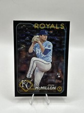 John McMillon 2024 Topps Series 2 Crackle  Silver Foil #571 Royals RC