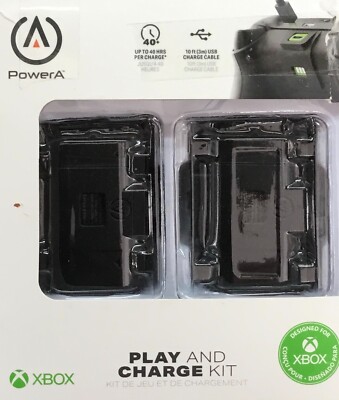 Power A Play & Charge Kit für Xbox Series X/S/Xbox One Wireless Controller (537)