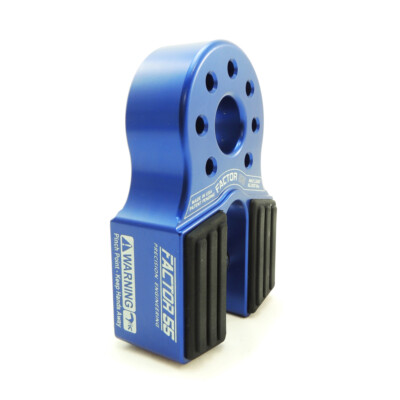 Factor 55 Flat Link 16.000 lbs Blau Schäkel Seilwinde Windenhaken Jeep