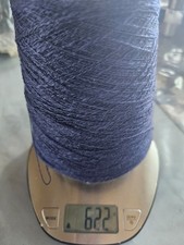 KNITTING MACHINE YARN ON CONE 2 PLY MARINE ARCLYIC BLEND 622 GRAMS (BOX 2 L)