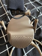 INVISIO T7 Headset IntelliCable Single Comm Tan Tactical Military