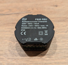 Conrad (ELV) FS20 RSU Unterputz Funk Rollladenschalter  868MHz