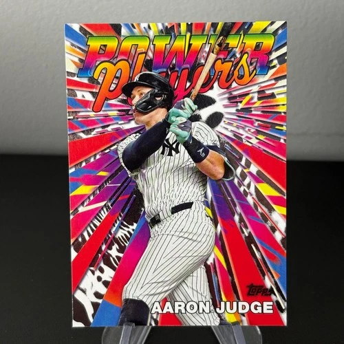Aaron Judge New York Yankees 2025 Topps Power Players Insert PP-12 Baseball Card