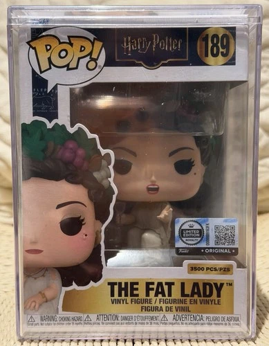 Funko Pop Harry Potter The Fat Lady #189 Chase Error Wrong Box NEW