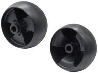 2X StüTzrad Deckrad (Ø127 X 63,5Mm) Passend FüR Lawnflite 909 13AP509J611 (2007)