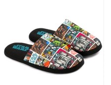 Star Wars Slippers Slides Mens 8/9 Women's 9.5/10 EUC