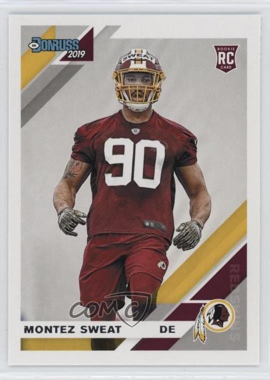 2019 Panini Donruss Rookies Montez Sweat #260 Rookie RC 09wc