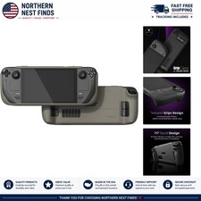 Coyote Gray GripCase SD for Steam Deck - Ultimate Protection with Stand Design