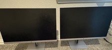 HP EliteDisplay 23-24.9" Flat Widescreen Monitors Silver Black Set of 2