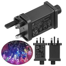 Lighting String UK Plug AC 110V To DC 12V 1A LED Transformer Power Adapter