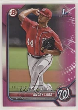 2022 Bowman Prospects Fuchsia Border 161/299 Andry Lara #BP-70 0l1