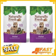 Naturally Fresh Walnut-Based Pellet Non-Clumping Cat Litter 26 lb. Bag 2 pack