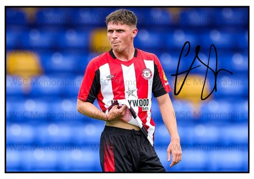 11086. Fin Stevens Signed Pictures (A4 Prints) St. Pauli Brentford Swansea etc.