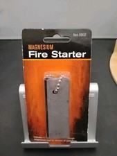 Magnesium Block Flint Fire Starter Emergency Survival Camping   