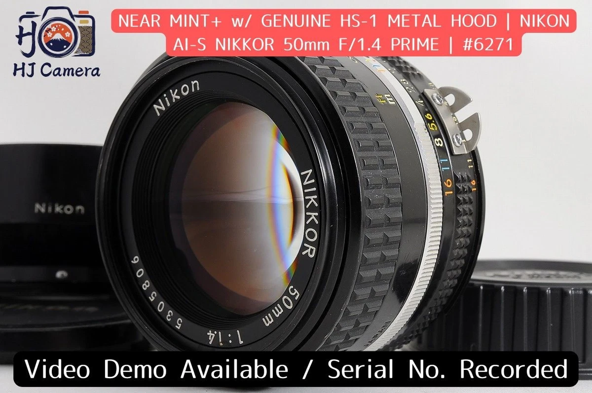 Nikon AI-S 50mm f/1.4 Camera Lenses for sale - eBay