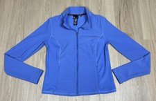 Spyder Women's Stretch Long Sleeve Zip Up Yoga Jacket with Thumb Holes MEDIUM