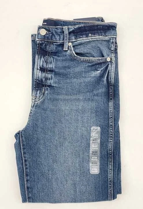 Gap Women’s High Rise Cigarette Jeans Size8 29R Medium Blue Slim Fit Denim Pants