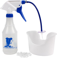 Doctor Easy Elephant Ear Washer Bottle System - Ear Wax Remover with Basin and 2