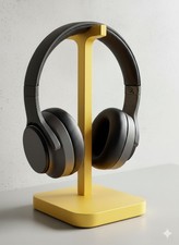 3D Printed Modern Design Headphone Stand Office, Gaming, Music Free Shipping