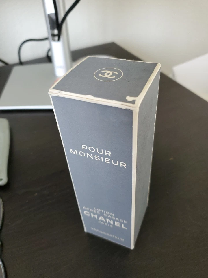 CHANEL POUR MONSIEUR LOTION APRES RASAGE 100 ML For Men Vintage Rare  - Image 2 of 4