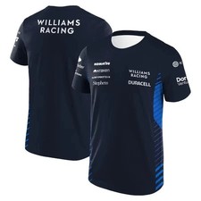 F1 Williams Racing T-shirt 2025 Latest Summer Men's Print T-shirt Top