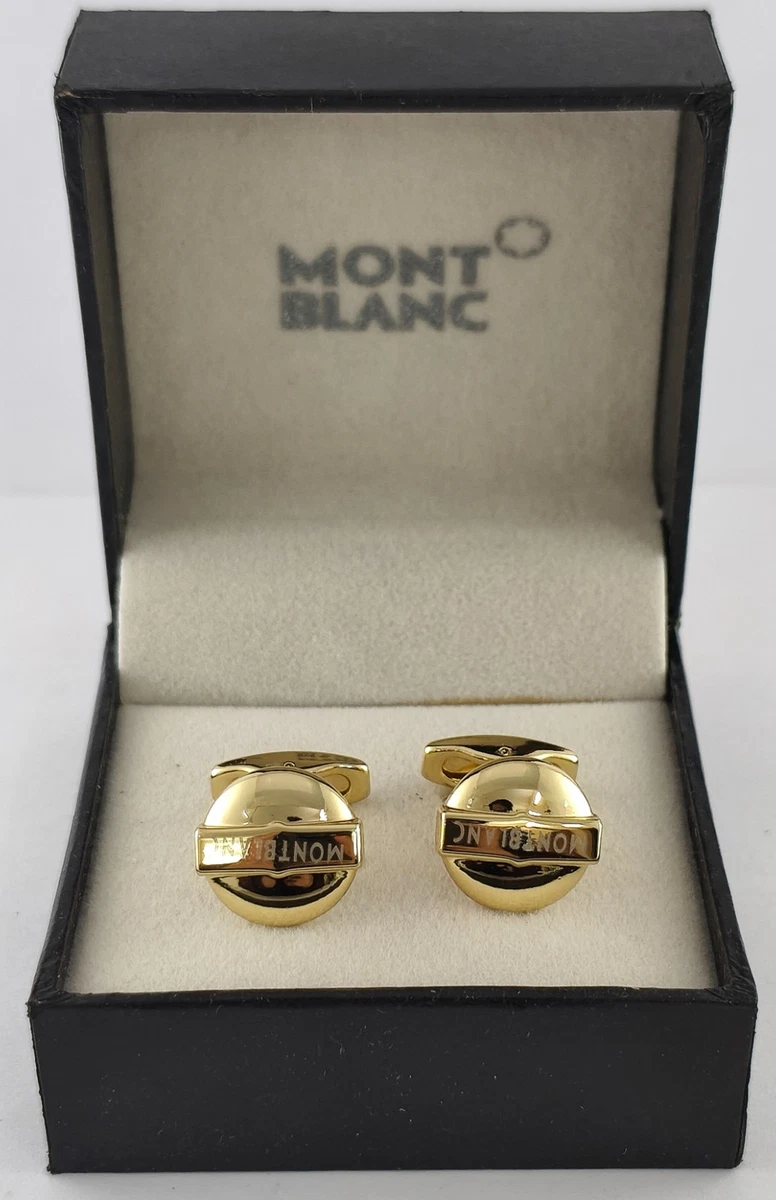 Montblanc Gold Cufflinks for Men for sale - eBay