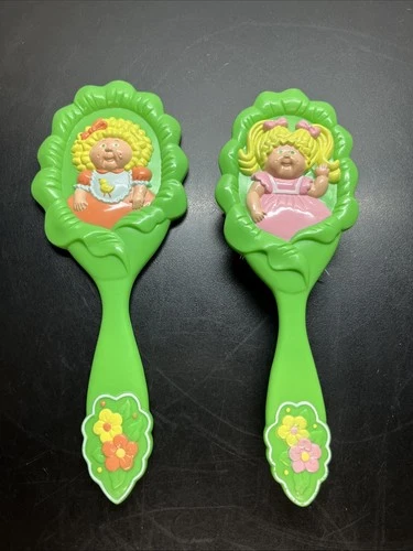 Vintage 1984 Cabbage Patch Kids Style Me Pretty brush, mirror Set W13
