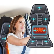 9 Mode Chair Massager Pad Heated Car Seat Massager Cushion For Body Back Neck