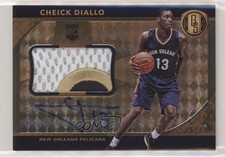2016-17 Gold Standard Rookie Jersey Jumbos Prime AU 19/25 Cheick Diallo Auto 5w7
