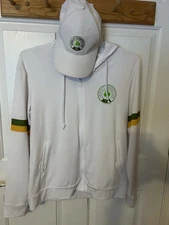 America's Shamrock Run 2021 Warm Up Running Jacket Men's M/Women's L & Hat