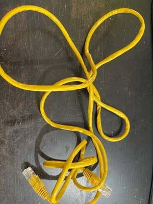 Ethernet LAN-Kabel gelb 1,5 m Patchkabel LAN-Kabel Internet RJ45 CAT 5e
