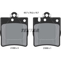 Textar 2189801 Bremsbelagsatz FüR Mercedes Benz E Klasse CLK W210 S210 C208