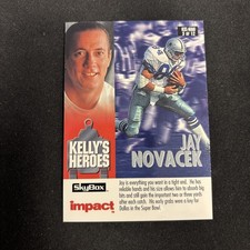 1993 Skybox Impact - Kelly's Heroes/Magic's Kingdom Jim Kelly, Jay Novacek