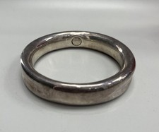 925 Sterling Silver Vintage Swirl Cuff Bracelet 7.0Inch