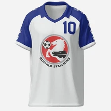 Buffalo Stallions - 1980 1981 away soccer jersey Replica Retro shirt, MISL LEAGU