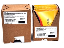 5 Pack Kodak USB 3.0 Flash Drive 16GB Each BRAND NEW Old Stock 2017