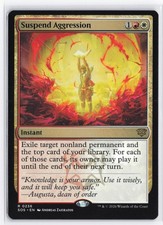 Suspend Aggression 236 Rare Secrets of Strixhaven Magic: The Gathering Near Mint