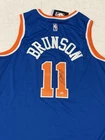 Jalen Brunson Signed New York Knicks NBA Basketball Jersey COA