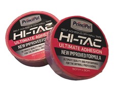 2 X Pink Hi-Tac Self Adhesive Scrim Tape Ultimate Adhesive Fibreglass Mesh  Tape