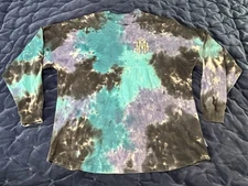 Disney Parks Haunted Mansion Madame Leota Tie Dye Glow Spirit Jersey Adult M
