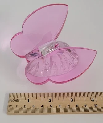 Waterford Crystal Pink Butterfly Paperweight, Butterfly Collection - Image 1 of 4
