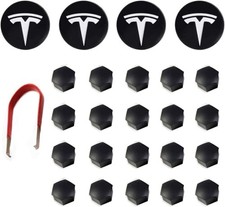 for Tesla Model 3 Y S X Wheel Hub Caps Center Cover Silver Matte 4PCS 