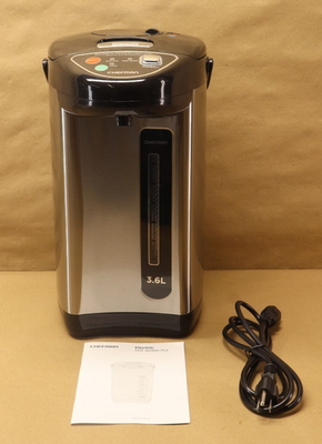 #ad Chefman 3.6 Liter Electric Hot Water Pot w Dispenser Stainless Steel $64.99